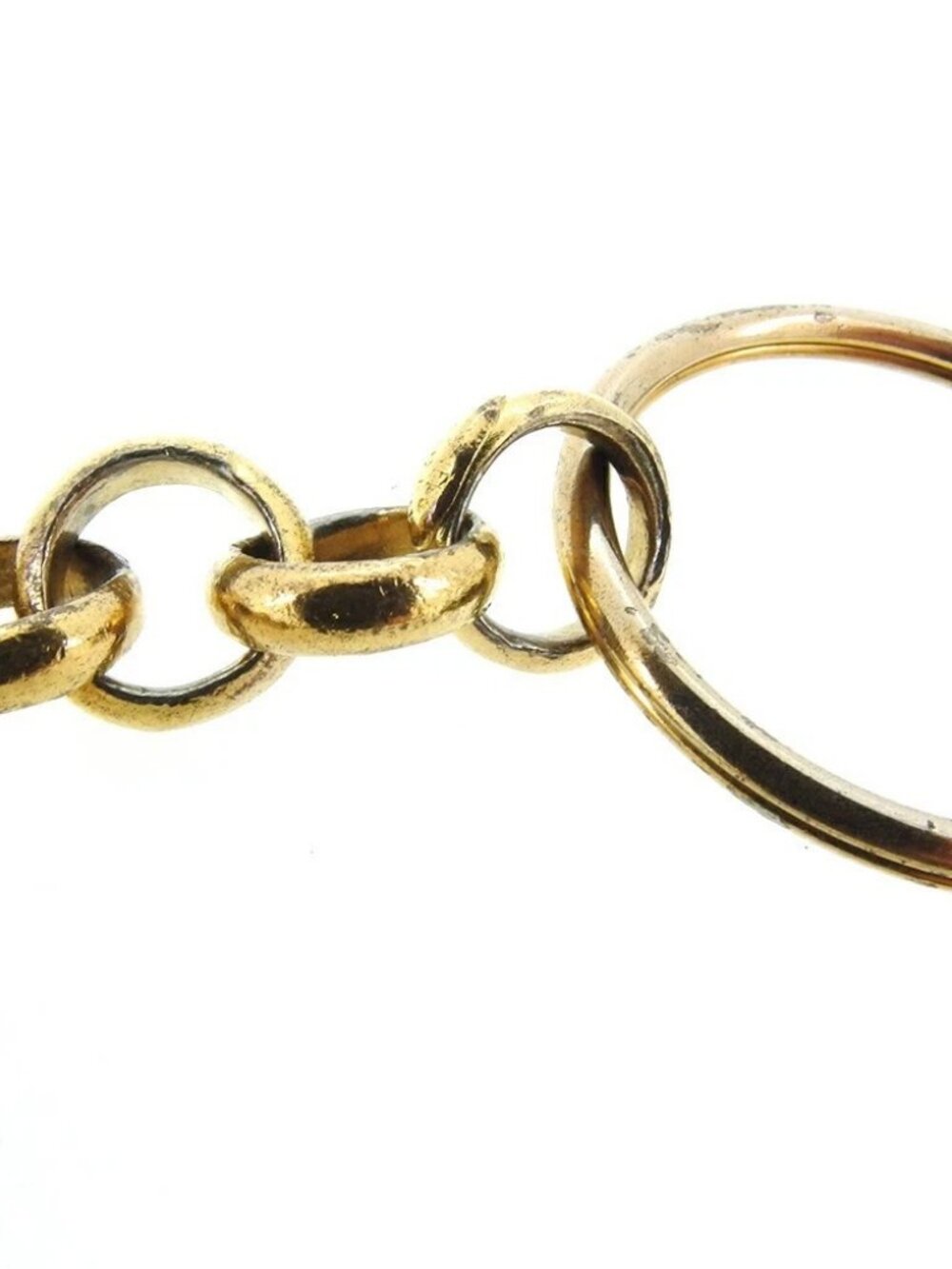 CHANEL key ring gold Women Authentic secondhand